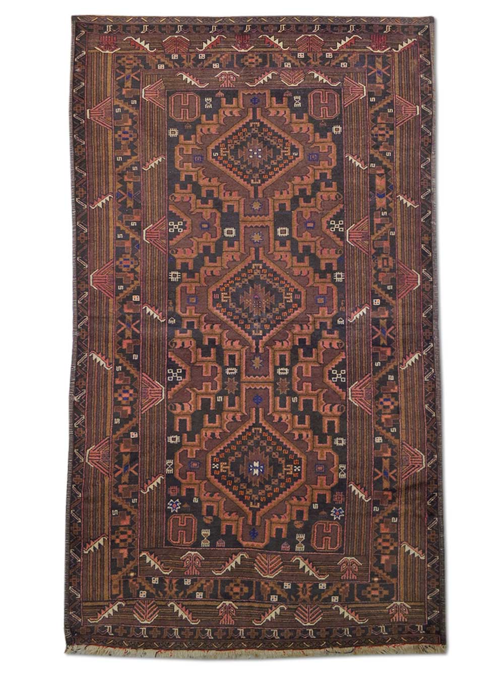 Baluch face rug今だけお値下げ！ Baluch face rug今だけお値下げ！